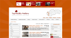 Desktop Screenshot of priestory.reality-piestany.eu